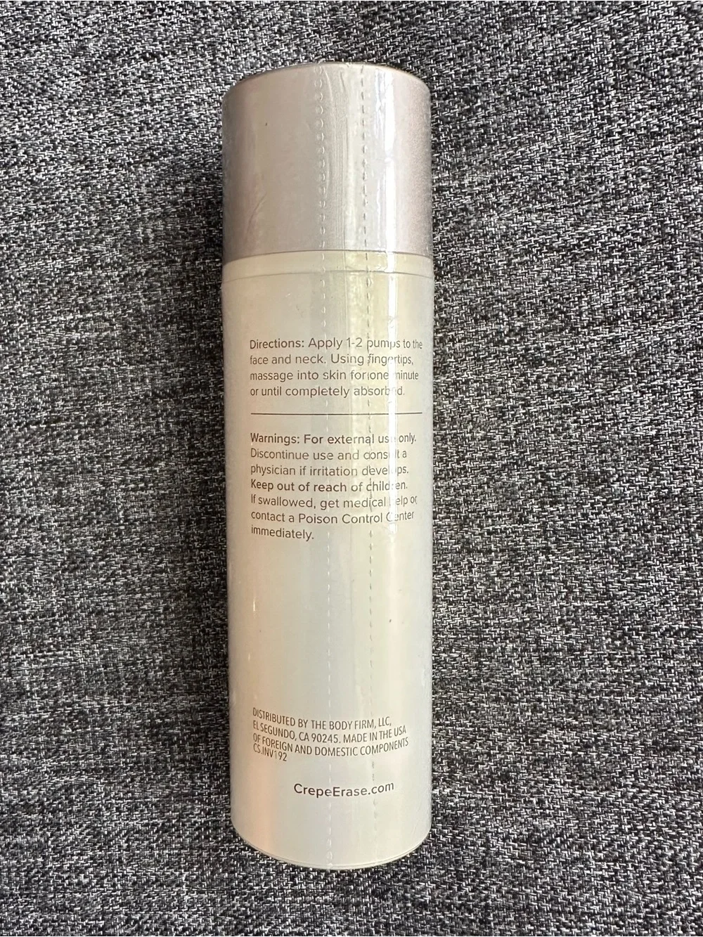 NEW Body Firm Crepe Erase Advanced Restorative Facial Treatment TruFirm 1.7oz